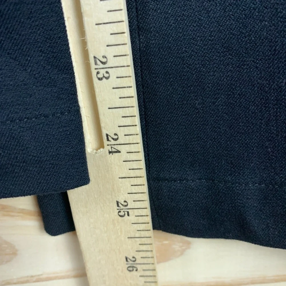 BAILEY 44 Pants‎ Women Small Cropped Straight Black Stretch Career Minimalist